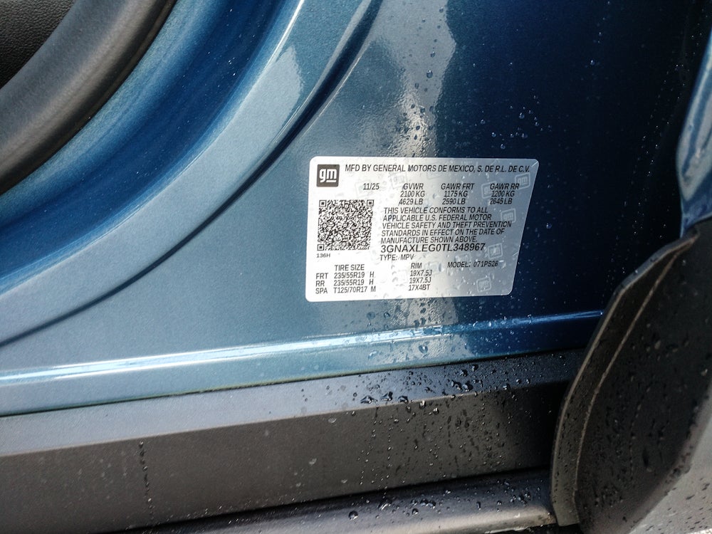 2026 Chevrolet Equinox RS