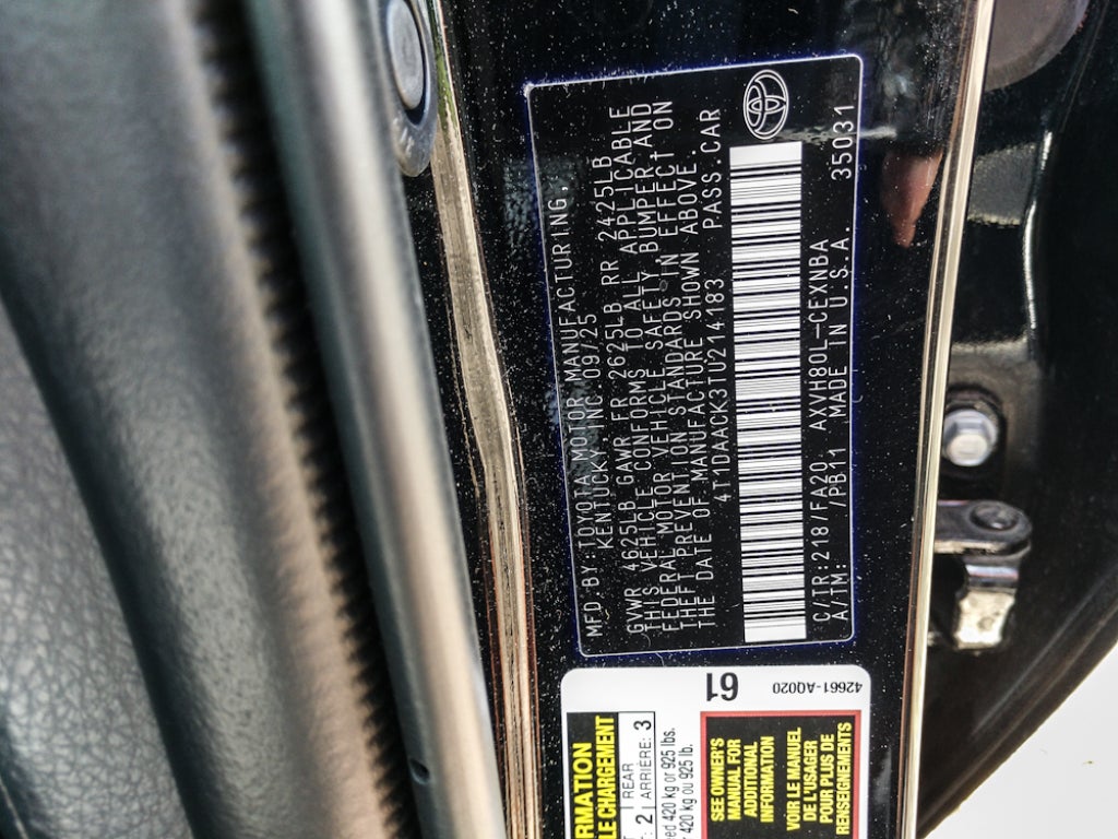 2026 Toyota Camry LE