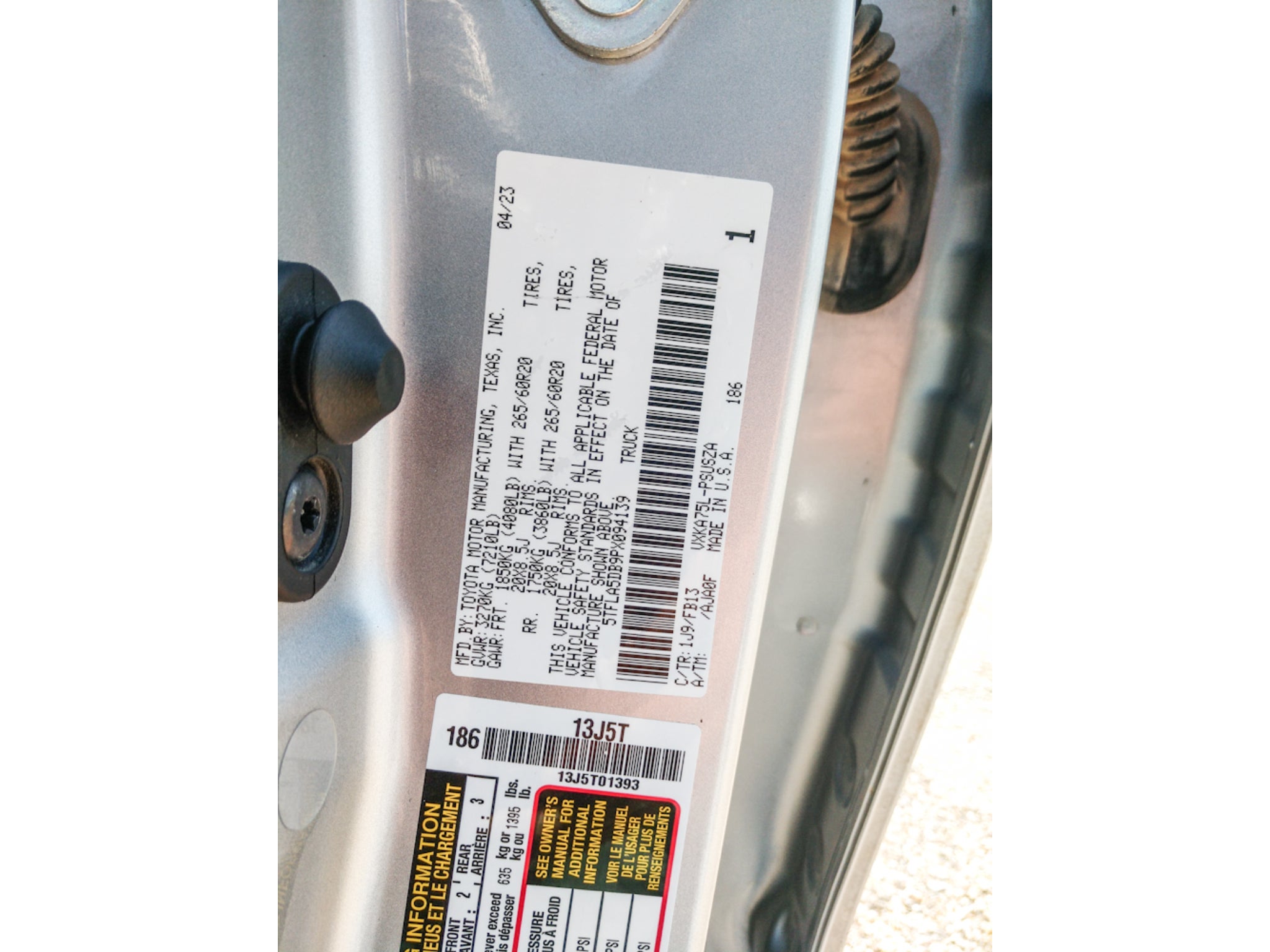 2023 Toyota Tundra 4WD SR5