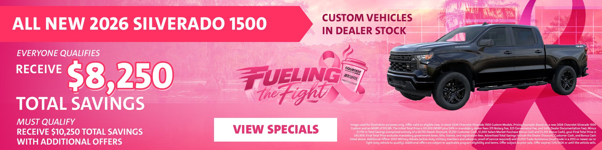 2026 Silverado 1500 Offers